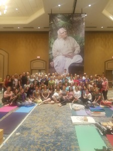 Participants in the convention from Iyengar Yoga Association of the South East (IYASE)